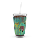 Blesser Bart Clear Plastic Tumbler