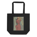 Big Booty Belle Bald Eco Tote Bag