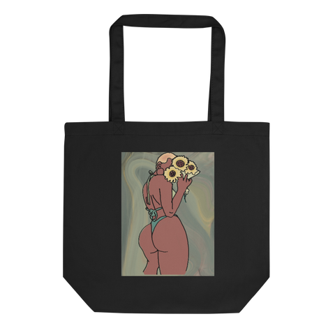 Big Booty Belle Bald Eco Tote Bag