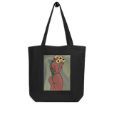 Big Booty Belle Bald Eco Tote Bag