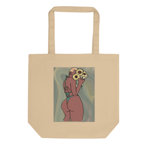 Big Booty Belle Bald Eco Tote Bag