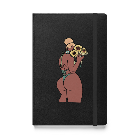 Big Booty Belle Hardcover Bound Notebook
