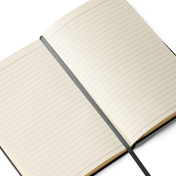 Big Booty Belle Bald Hardcover Bound Notebook