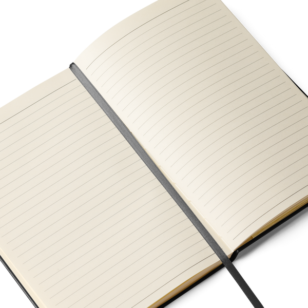 Blue Booberry Hardcover Bound Notebook
