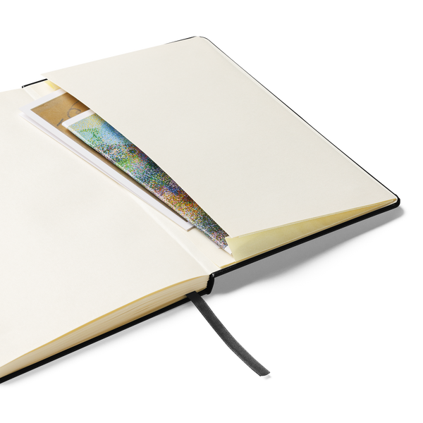 Blue Booberry Hardcover Bound Notebook