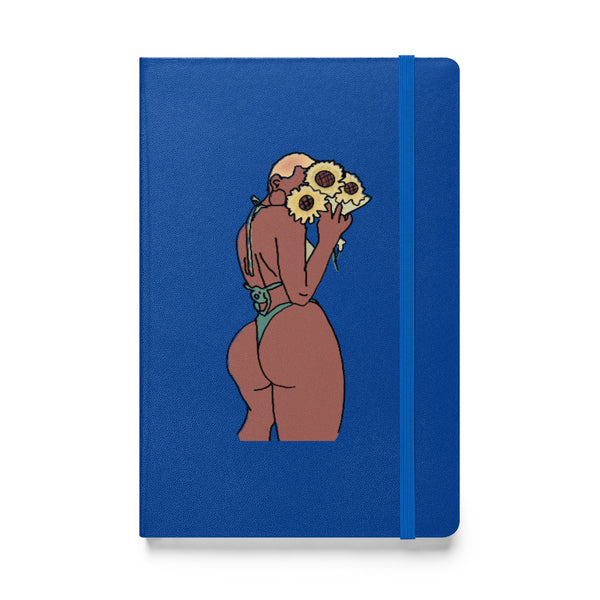 Big Booty Belle Bald Hardcover Bound Notebook