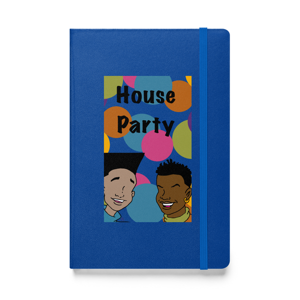 Party In The House Hardcover Bound Notebook