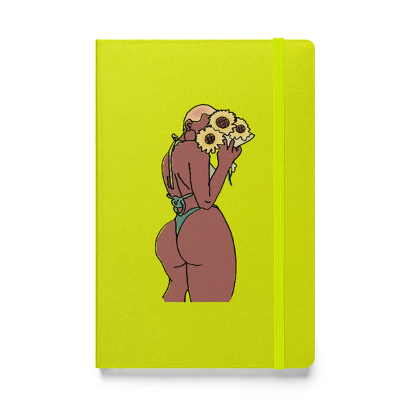 Big Booty Belle Bald Hardcover Bound Notebook