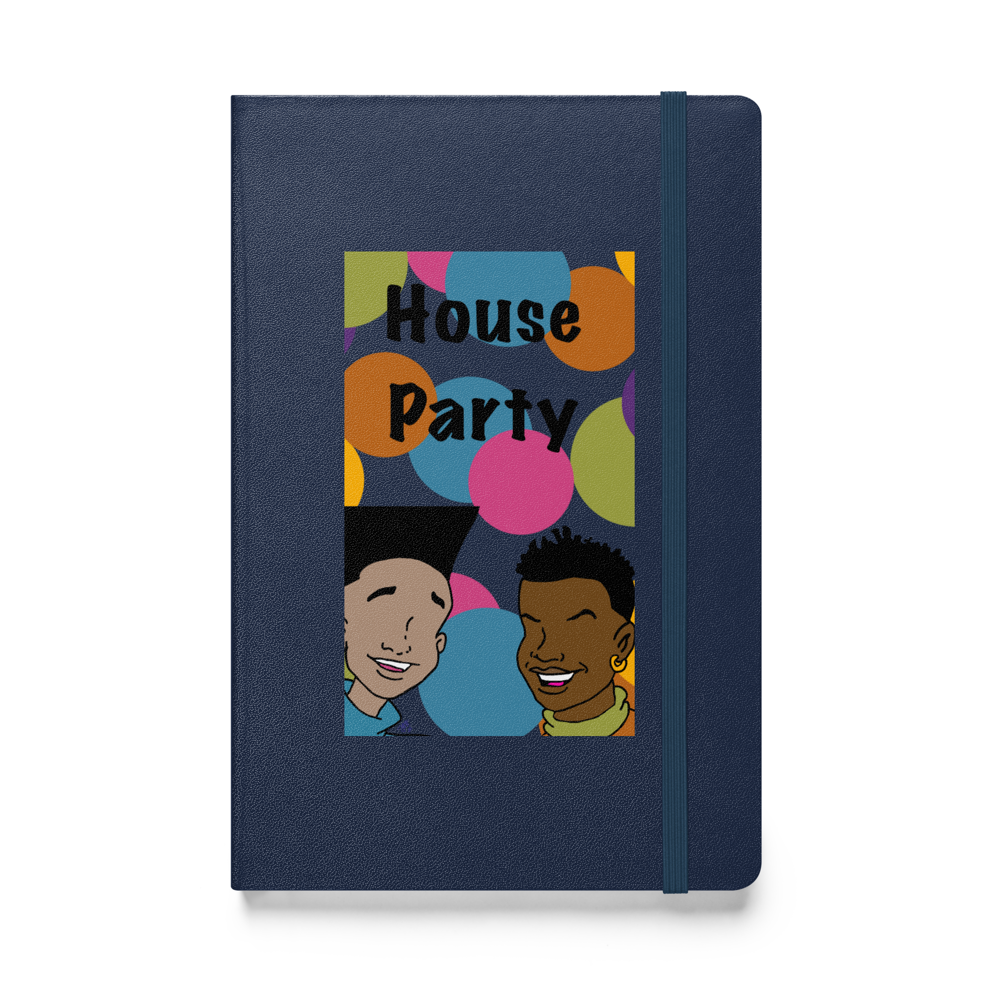 Party In The House Hardcover Bound Notebook