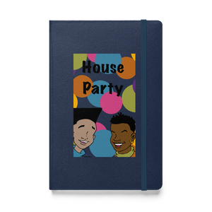 Party In The House Hardcover Bound Notebook