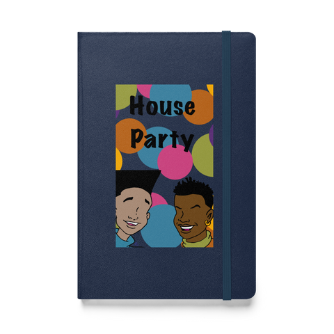 Party In The House Hardcover Bound Notebook