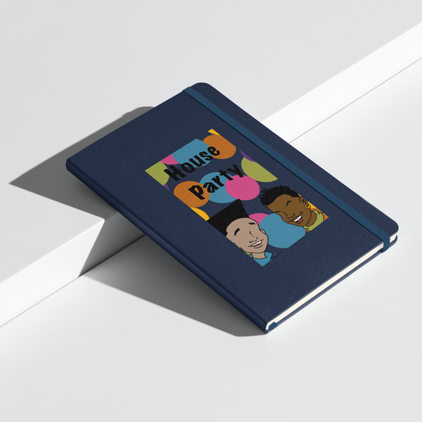 Party In The House Hardcover Bound Notebook