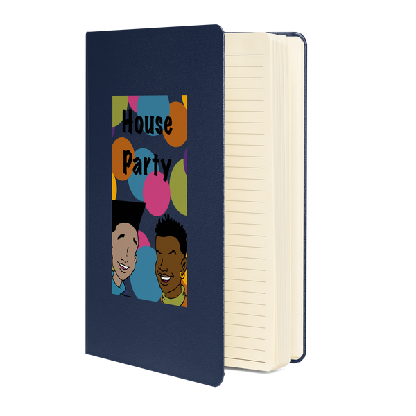 Party In The House Hardcover Bound Notebook