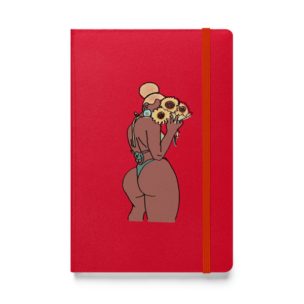 Big Booty Belle Hardcover Bound Notebook