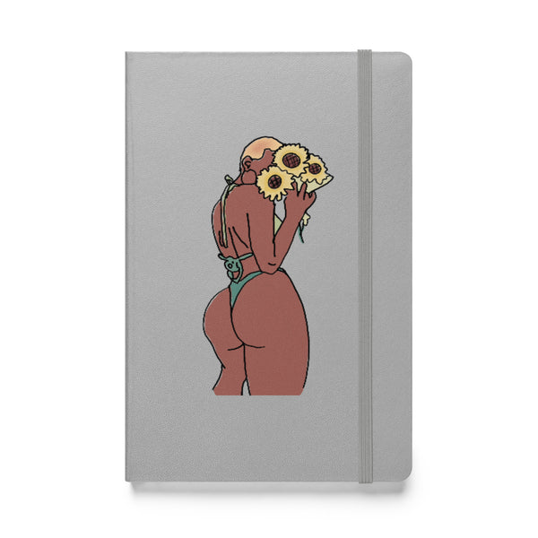 Big Booty Belle Bald Hardcover Bound Notebook