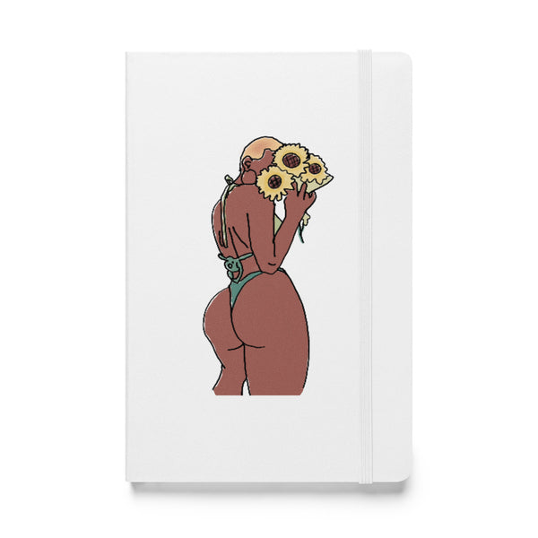 Big Booty Belle Bald Hardcover Bound Notebook