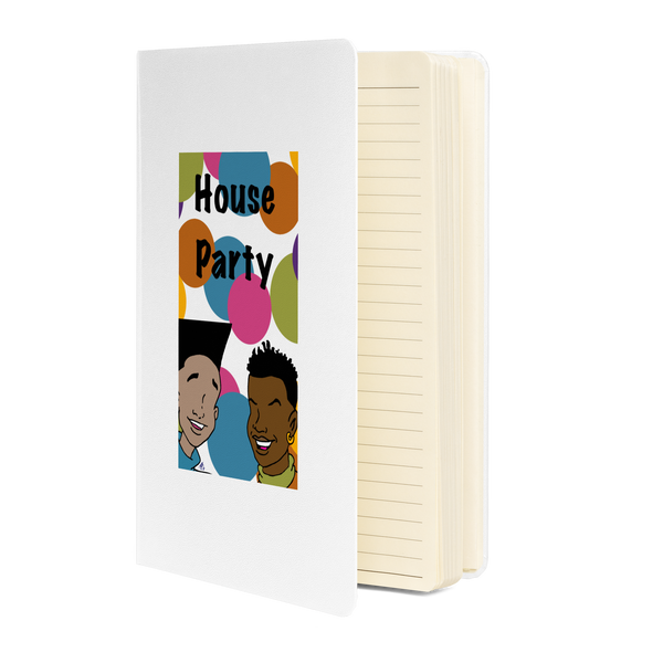 Party In The House Hardcover Bound Notebook