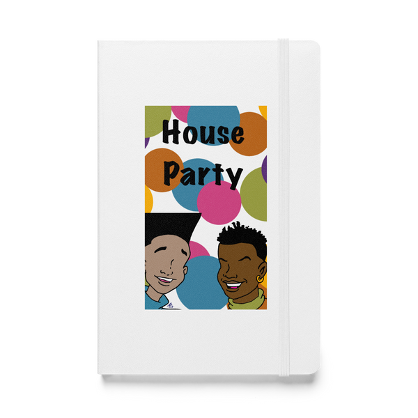 Party In The House Hardcover Bound Notebook