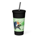 MAWorseAgain Insulated Tumbler With A Straw