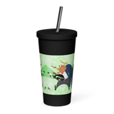 MAWorseAgain Insulated Tumbler With A Straw