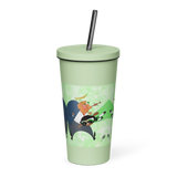 MAWorseAgain Insulated Tumbler With A Straw