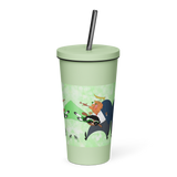MAWorseAgain Insulated Tumbler With A Straw