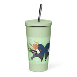 MAWorseAgain Insulated Tumbler With A Straw