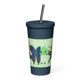 MAWorseAgain Insulated Tumbler With A Straw