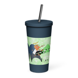 MAWorseAgain Insulated Tumbler With A Straw
