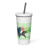 MAWorseAgain Insulated Tumbler With A Straw