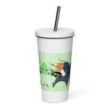 MAWorseAgain Insulated Tumbler With A Straw