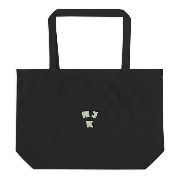 Big Booty Belle All Over Large Organic Tote Bag