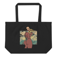 Big Booty Belle Large Organic Tote Bag