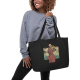 Big Booty Belle Large Organic Tote Bag
