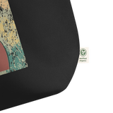Big Booty Belle Bald Large Organic Tote Bag