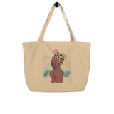 Big Booty Belle Large Organic Tote Bag