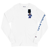 Berry Blues Men's Champion Long Sleeve Shirt