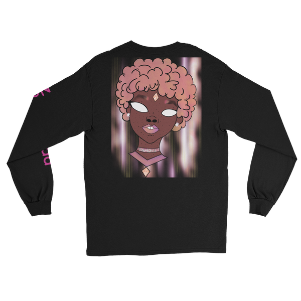Puffy Pink Long Sleeve T-Shirt
