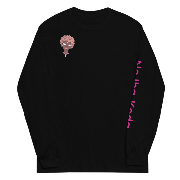 Puffy Pink Long Sleeve T-Shirt