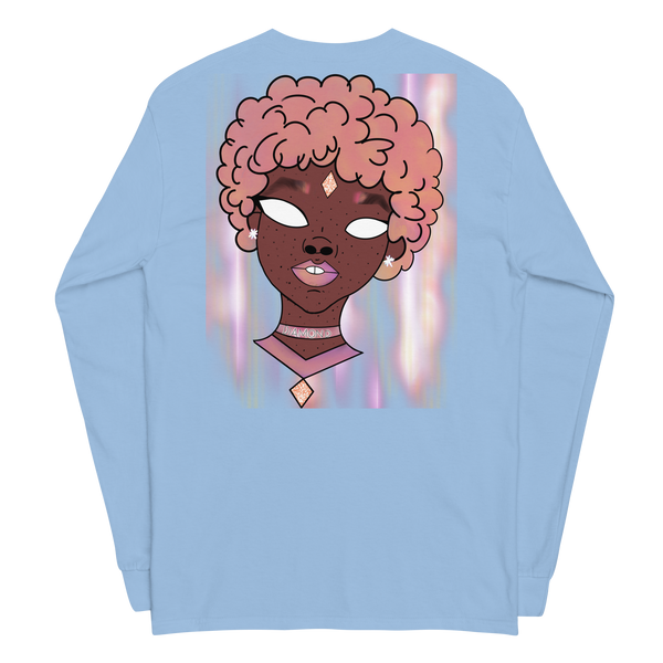 Puffy Pink Long Sleeve T-Shirt