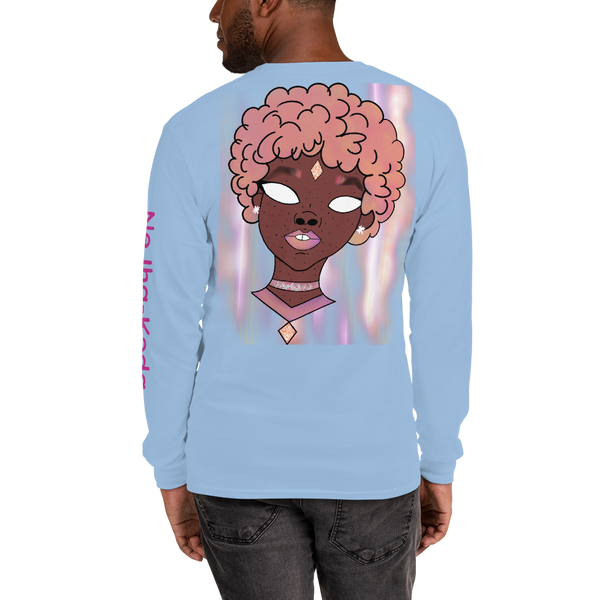 Puffy Pink Long Sleeve T-Shirt