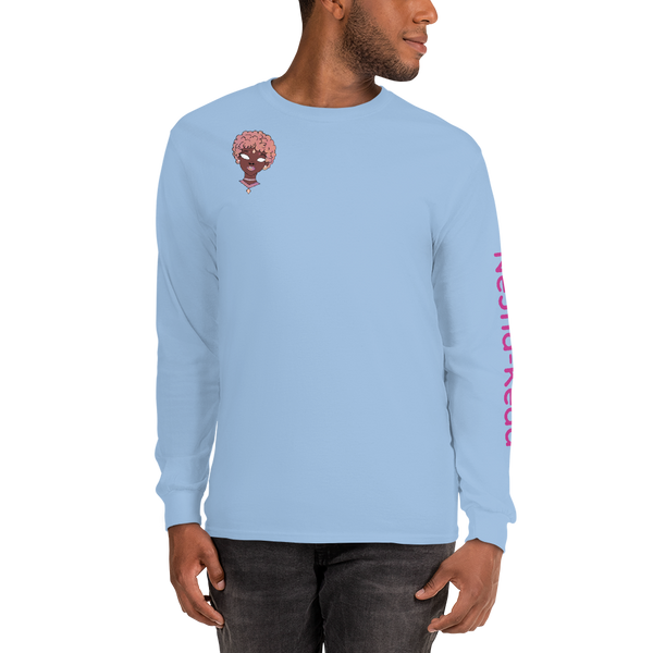 Puffy Pink Long Sleeve T-Shirt