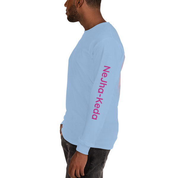Puffy Pink Long Sleeve T-Shirt