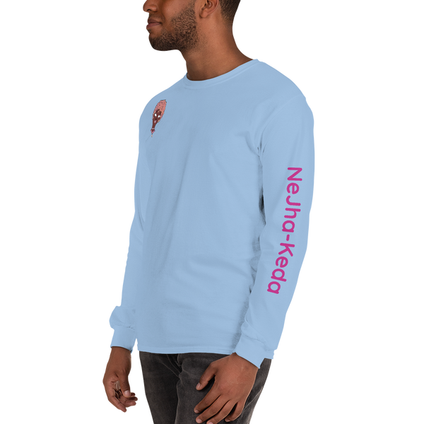 Puffy Pink Long Sleeve T-Shirt