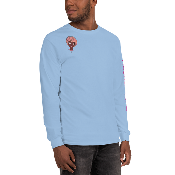 Puffy Pink Long Sleeve T-Shirt