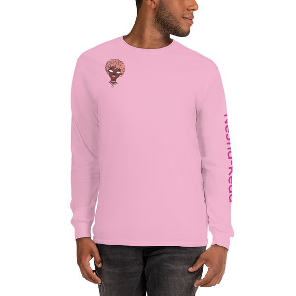 Puffy Pink Long Sleeve T-Shirt