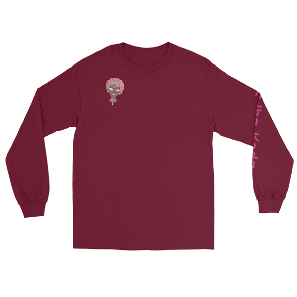 Puffy Pink Long Sleeve T-Shirt