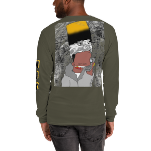 Silvah Surfah Bart Men’s Long Sleeve Shirt