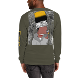 Silvah Surfah Bart Men’s Long Sleeve Shirt