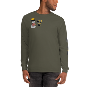 Silvah Surfah Bart Men’s Long Sleeve Shirt